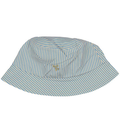 Wheat Bucket Hat - Tilo - Blue Simma Stripe