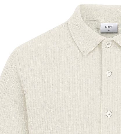 Grunt Overhemd - Wafel - GRAlfred - Off White