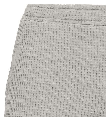 Grunt Shorts - Waffle Fabric - GrAli - Light Grey Melange
