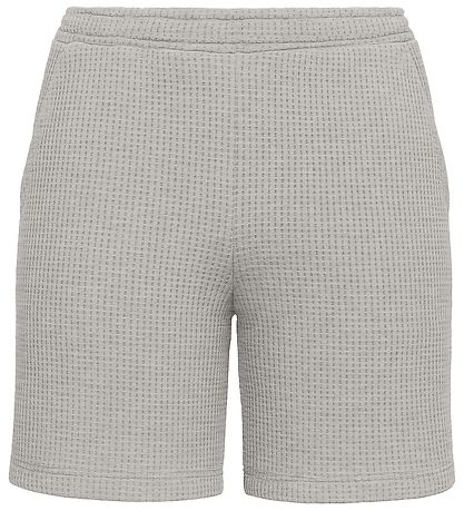 Grunt Shorts - Waffle Fabric - GrAli - Light Grey Melange
