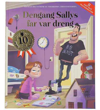 Forlaget Carlsen Book - When Sally's Father Was Boy - Danish