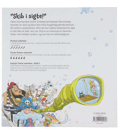 Forlaget Carlsen Book - Captain Foambeard and the Secret of the 