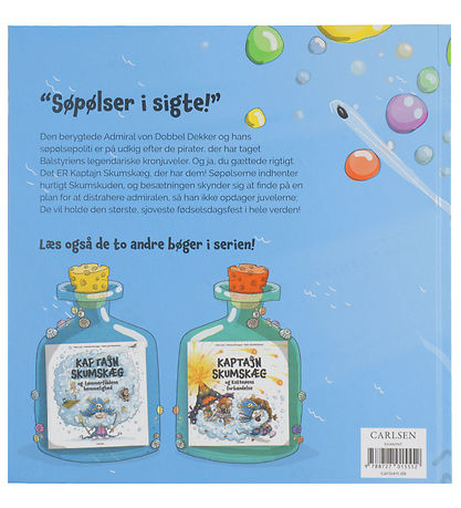 Forlaget Carlsen Book - Captain Foambeard - Danish