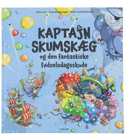 Forlaget Carlsen Book - Captain Foambeard - Danish