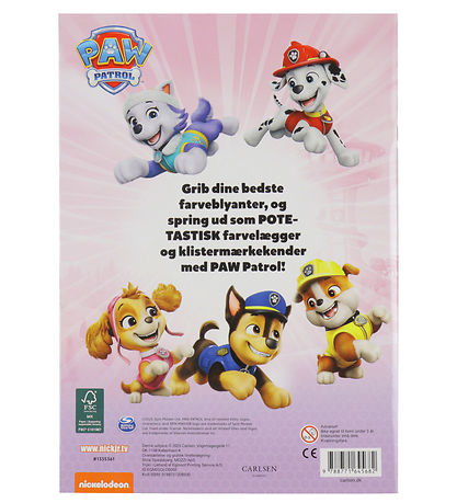 Forlaget Carlsen Colouring Book - Paw Patrol Colouring Book