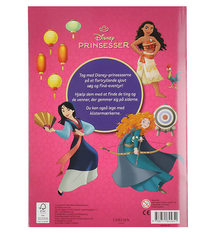 Forlaget Carlsen Book - Disney Princesses - Search And Find