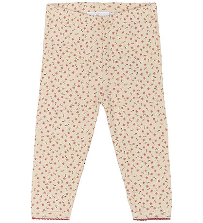 The New Pointelle Leggings - TnsbOdette - AOP - White Swan
