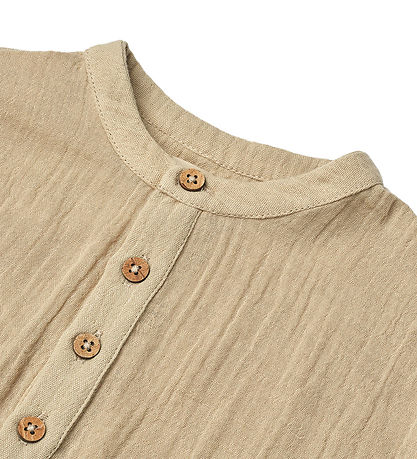 Wheat Overhemd - Mousseline - Svend - Soft Zand