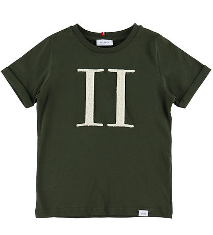 Les Deux Stuttermabolur - Encore Bouclé - Forest Green/Ivory