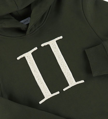 Les Deux Hettupeysa - Encore Bouclé - Forest Green/Ivory