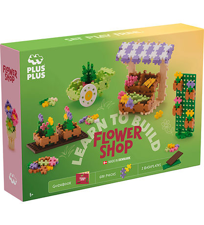 Plus-Plus Lærðu að smíða - 600 Stk. - Flower