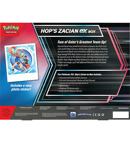 Pokémon Trading Card - Hop's Zacian Ex Box