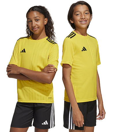 adidas Performance Stuttermabolur - CAMPEON25 JSY Y - TMYELL/Bla
