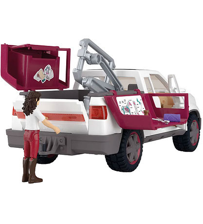 Schleich Horse Club - Mobil Tierarzt m. Anhänger - 42704 - 90 Te
