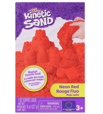 Kinetic Sand Beach sand - 227 grams - Neon Red