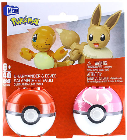 MEGA Pokémon - 40 Partar - Charmander & Eevee