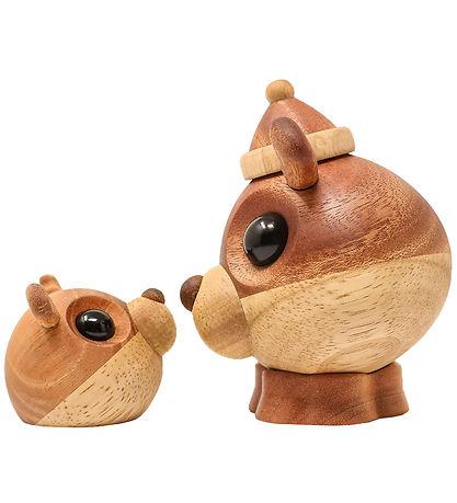 Fablewood Pick-Me-Up Hreindýr - Bryggja - 4 cm - Náttúrulegt