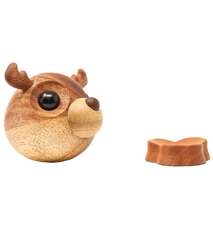 Fablewood Pick-Me-Up Hreindýr - Rolf - 9 cm - Náttúrulegt