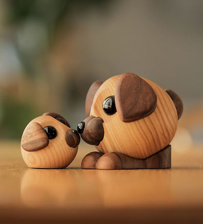 Fablewood Pick-Me-Up Dog - Buddy - 8 cm - Natural