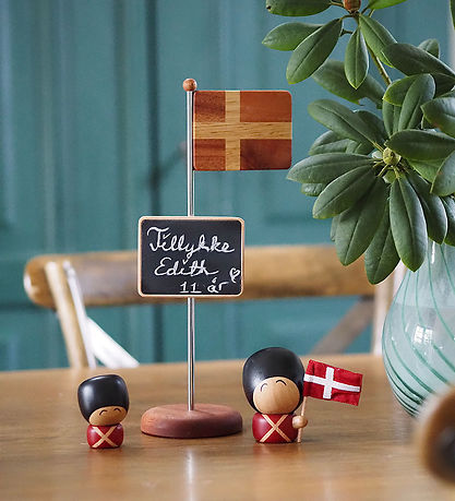 Fablewood Magnetic Table Figurine w. Blackboard - H. 30 cm - Nat