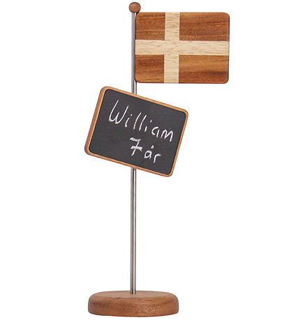 Fablewood Magnetic Table Figurine w. Blackboard - H. 30 cm - Nat