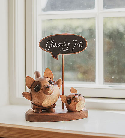 Fablewood Message board - H: 16 cm - Natural