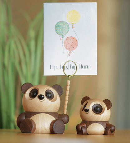 Fablewood Panda - Pom Pom - 6 cm - Natural
