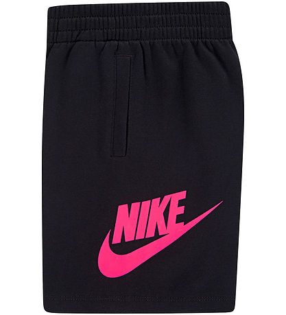 Nike Shortsit - T-paita/Shortsit - Hyper Vaaleanpunainen/Black