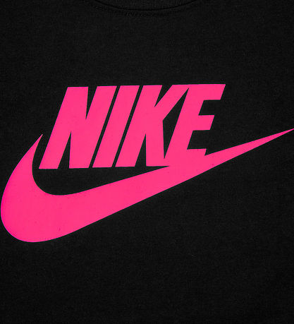 Nike Shortsit - T-paita/Shortsit - Hyper Vaaleanpunainen/Black
