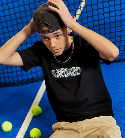 Hound T-shirt - Black - w. Print