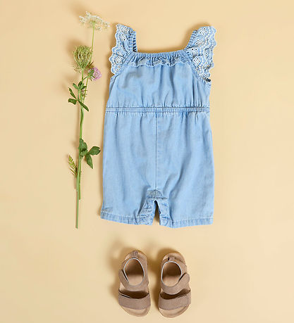 Name It Sommerstrampler - NbfHill - Hellblauer Denim