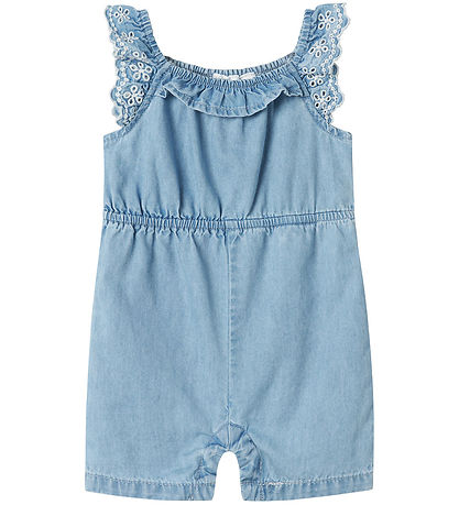 Name It Sommerstrampler - NbfHill - Hellblauer Denim