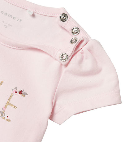 Name It Bodysuit s/s - NbfHillie - Ballerina w. Print