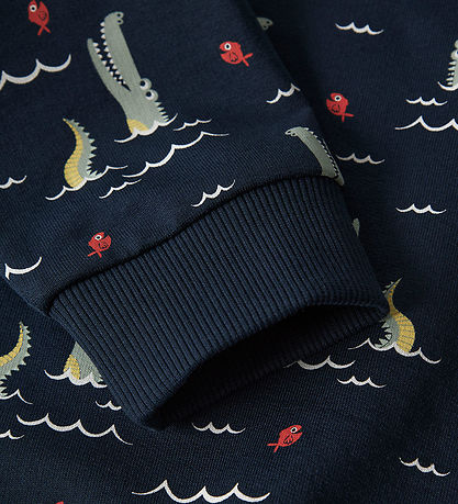 Name It Sweatshirt - NmmVermo - Navy Blazer/Fish Alligator