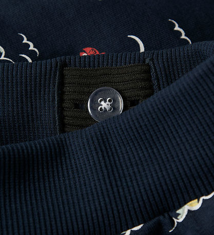 Name It Sweat Shorts - NmmVermo - Navy Blazer/Fish Alligator