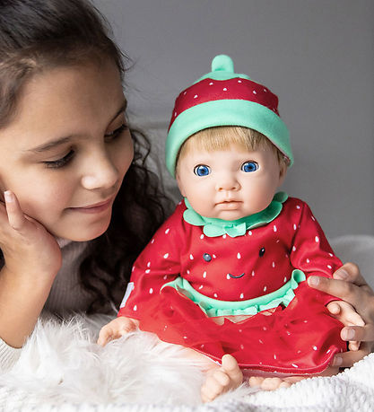 Tiny Treasures Dúkkuföt - Strawberry Cutie Útbúnaður