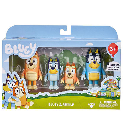 Bluey Toy Figurine - Bluey & the Family