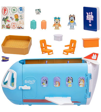 Bluey Play Set w. Sound - Transformable Flight -3-in-1