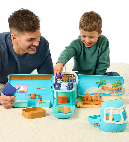Bluey Play Set w. Sound - Transformable Flight -3-in-1