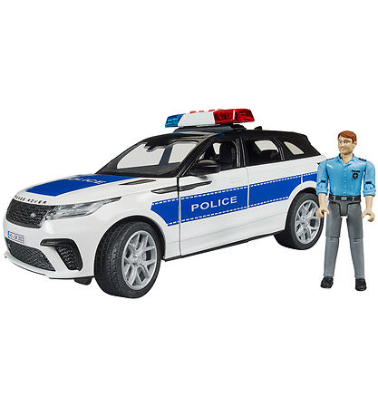 Bruder Polizeiauto - Range Rover Velar m. Licht/Sound und fährt 