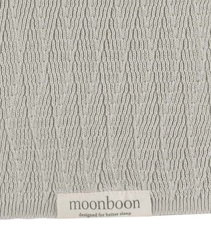 Moonboon Teppi - Prjónað - 100x80 cm - Tungl Rock
