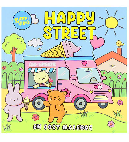 Forlaget Tukan Colouring Book - Cozy Time - Sunny Vibes: Happy S