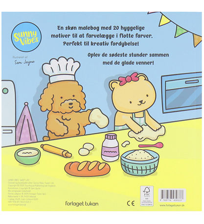 Forlaget Tukan Colouring Book - Cozy Time - Sunny Vibes: Sweet L