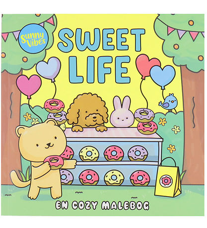 Forlaget Tukan Colouring Book - Cozy Time - Sunny Vibes: Sweet L