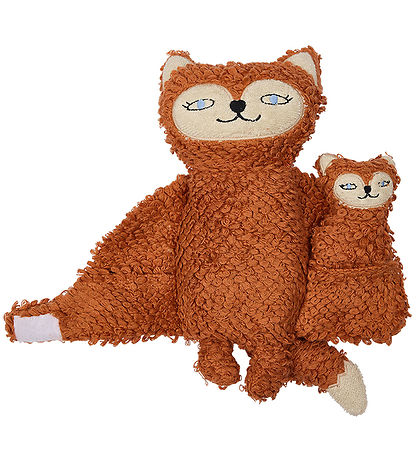 OYOY Soft Toy - Frida & Baby Felix Fox - Caramel