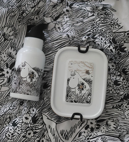 Rätt Start Hitabrúsi - Mumi - Ryðfrítt stál - 340 ml - Grafít