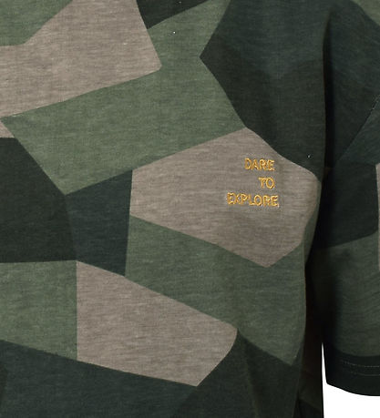 Hound T-shirt - Green w. Print
