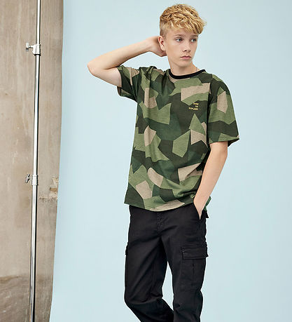 Hound T-shirt - Green w. Print