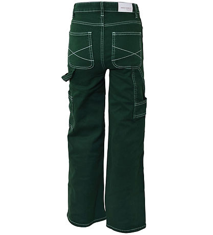 Hound Byxor - Worker Denim - Dark Olive