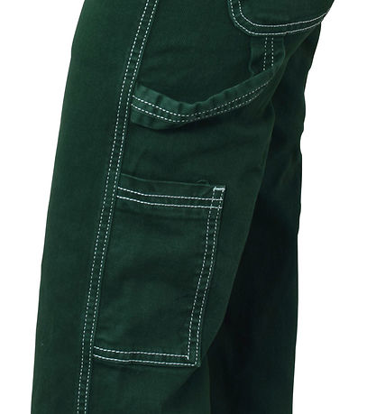 Hound Byxor - Worker Denim - Dark Olive